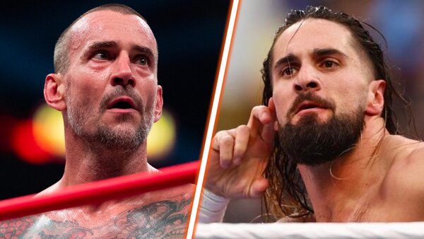 CM Punk Seth Rollins