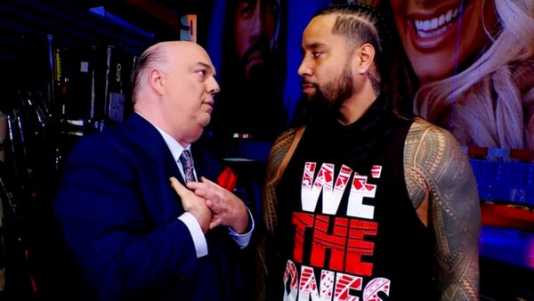 Paul Heyman Jimmy Uso The Bloodline