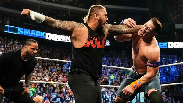 John Cena Jimmy Uso Solo Sikoa Bloodline