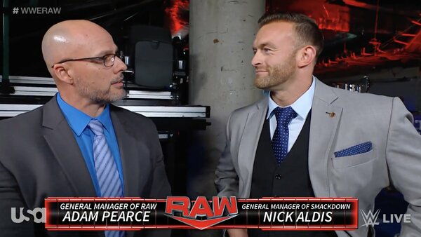 Adam Pearce Nick Aldis