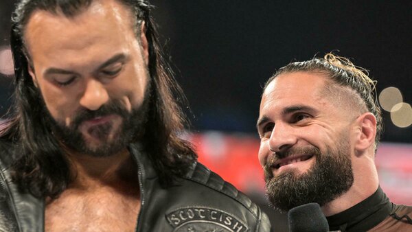 Seth Rollins Drew McIntyre