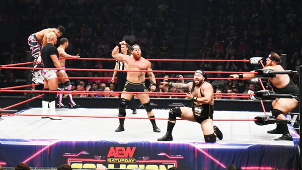 AEW Collision The Acclaimed Daddy Ass Iron Savages Jacked Jameson