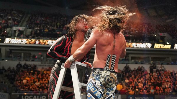 WWE Fastlane 2023 Shinsuke Nakamura Seth Rollins