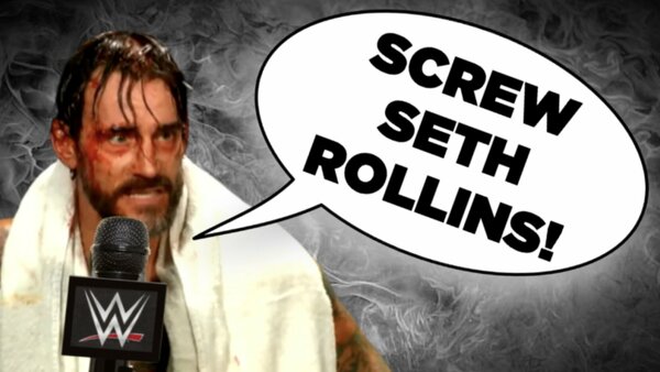 CM Punk Seth Rollins WWE