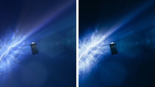 Doctor Who The Doctor's Wife/The Pilot reused TARDIS shot