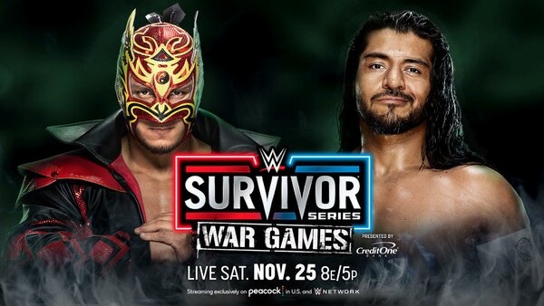 WWE Survivor Series 2023 WarGames Dragon Lee Santos Escobar