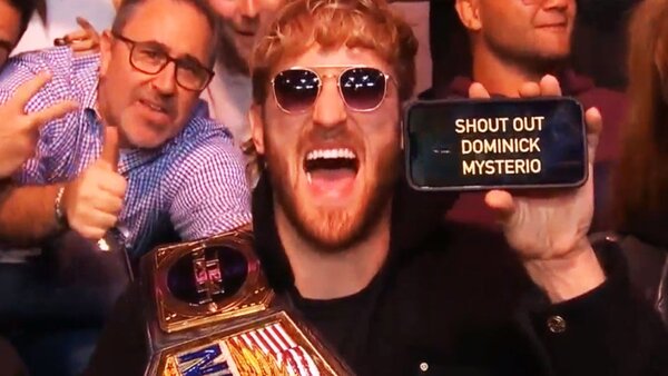 Logan Paul References WWE's Dominik Mysterio During UFC 295