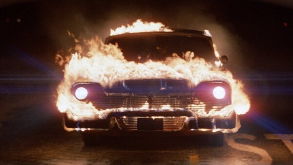 Christine 1983 Fire Scene