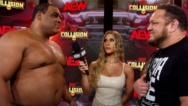 AEW Collision Keith Lee Samoa Joe