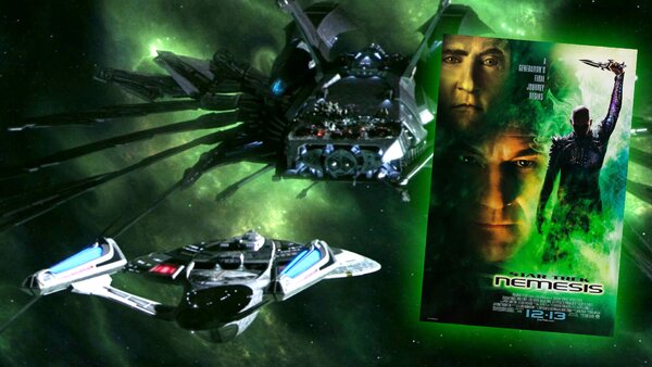 Star Trek Nemesis Enterprise E Poster Scimitar