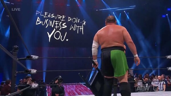 Samoa Joe The Devil MJF