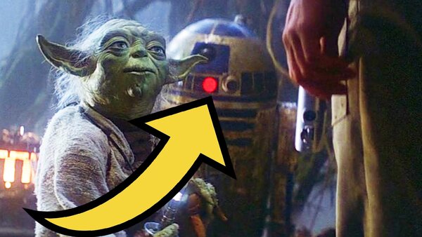 The Empire Strikes Back Yoda R2-D2 Luke Skywalker