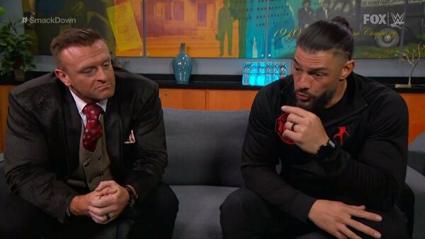 Roman Reigns Nick Aldis