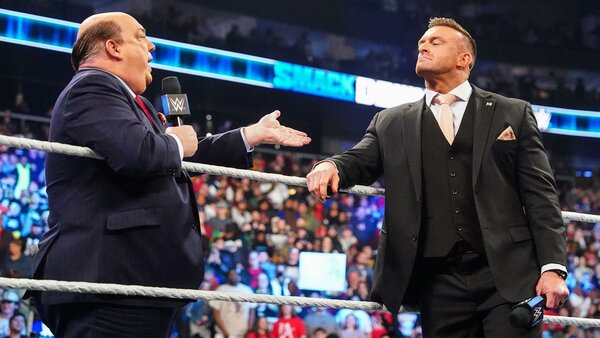 Paul Heyman Nick Aldis