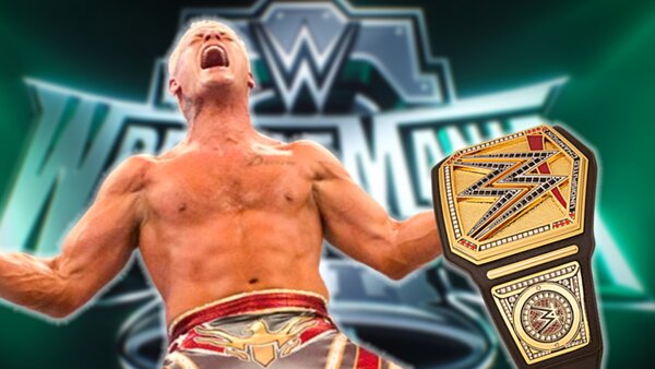 WWE WrestleMania XL Cody Rhodes Undisputed Title