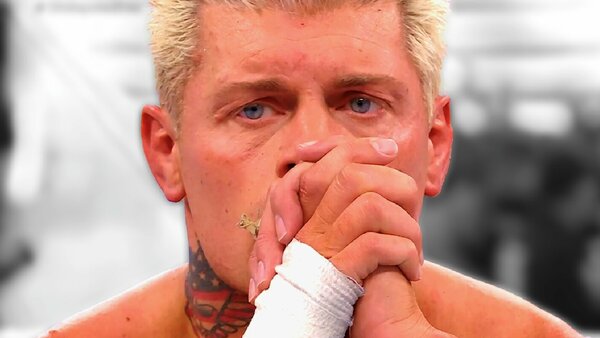 Cody Rhodes is sad