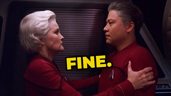 Harry Kim Kathryn Janeway Endgame Star Trek Voyager