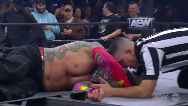 Jeff Hardy AEW Rampage Injury