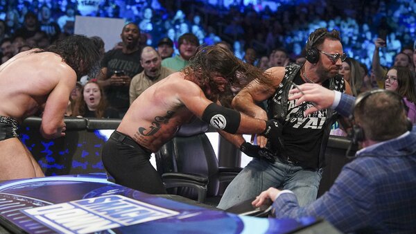 Drew McIntyre AJ Styles LA Knight