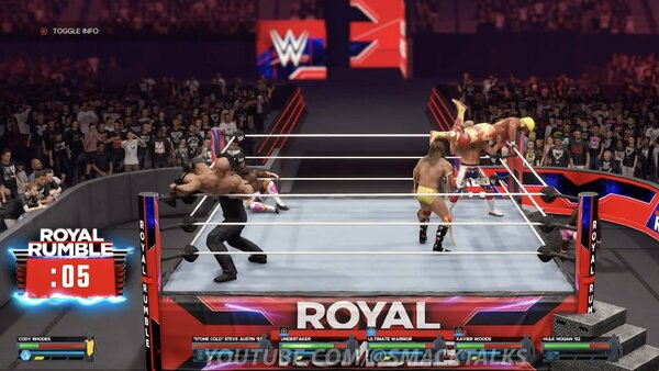 WWE 2K24 Royal Rumble New Camera Angle