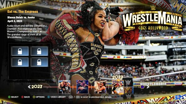 WWE 2K24 Showcase Mode