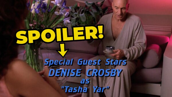 Spoiler All Good Things Tasha Yar Denise Crosby Star Trek Next Generation