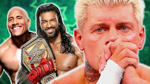 WWE WrestleMania 40 Cody Rhodes Roman Reigns The Rock