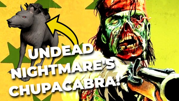 Red Dead Redemption Undead Nightmare Chupacabra