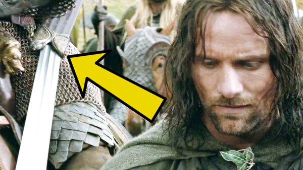 The Lord of the Rings The Two Towers Sword Mistakes